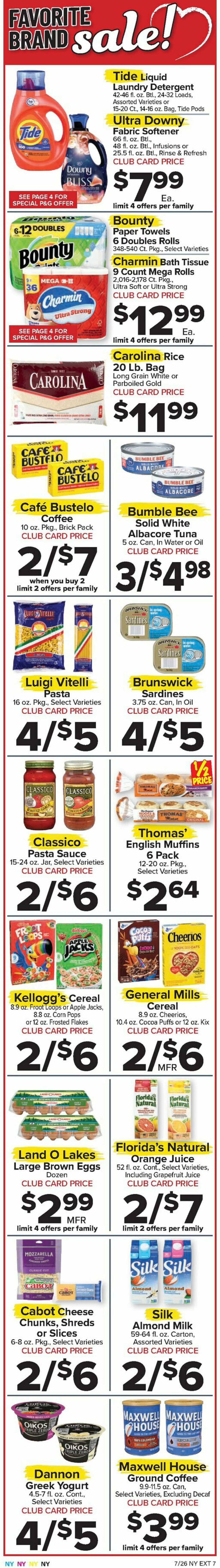 Food Town Weekly Ad from July 26