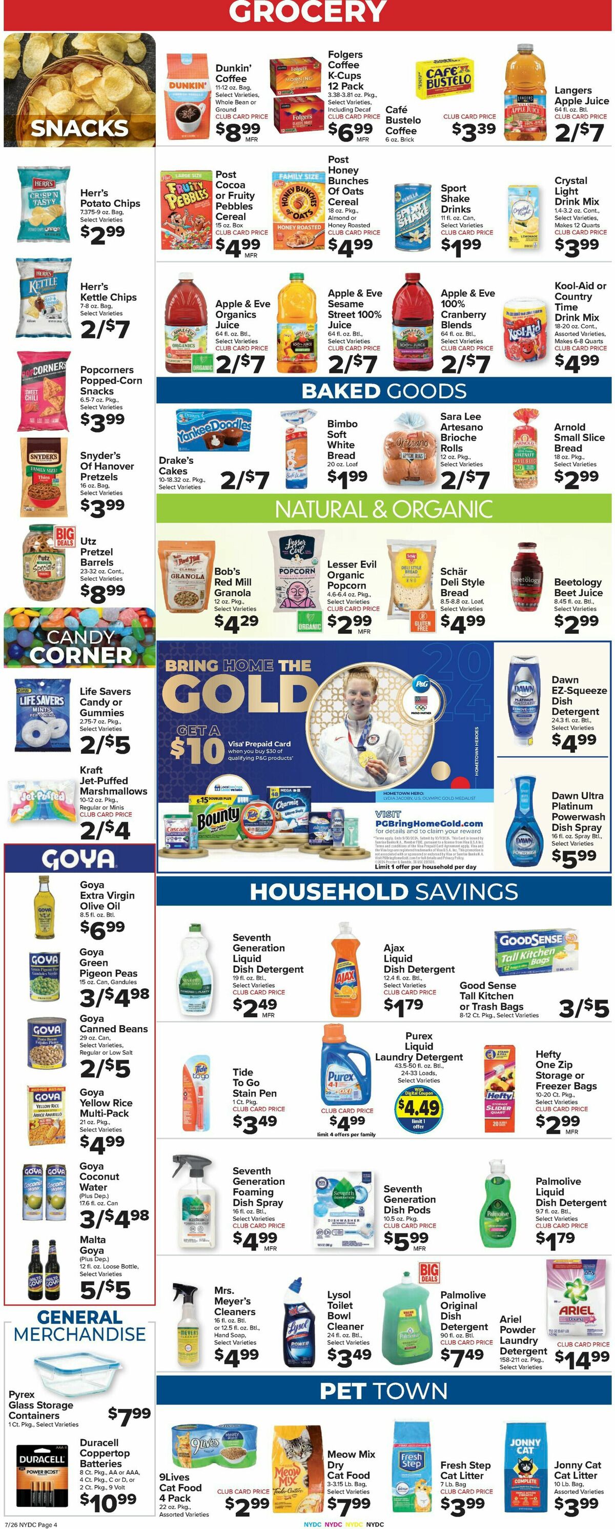 Food Town Weekly Ad from July 26