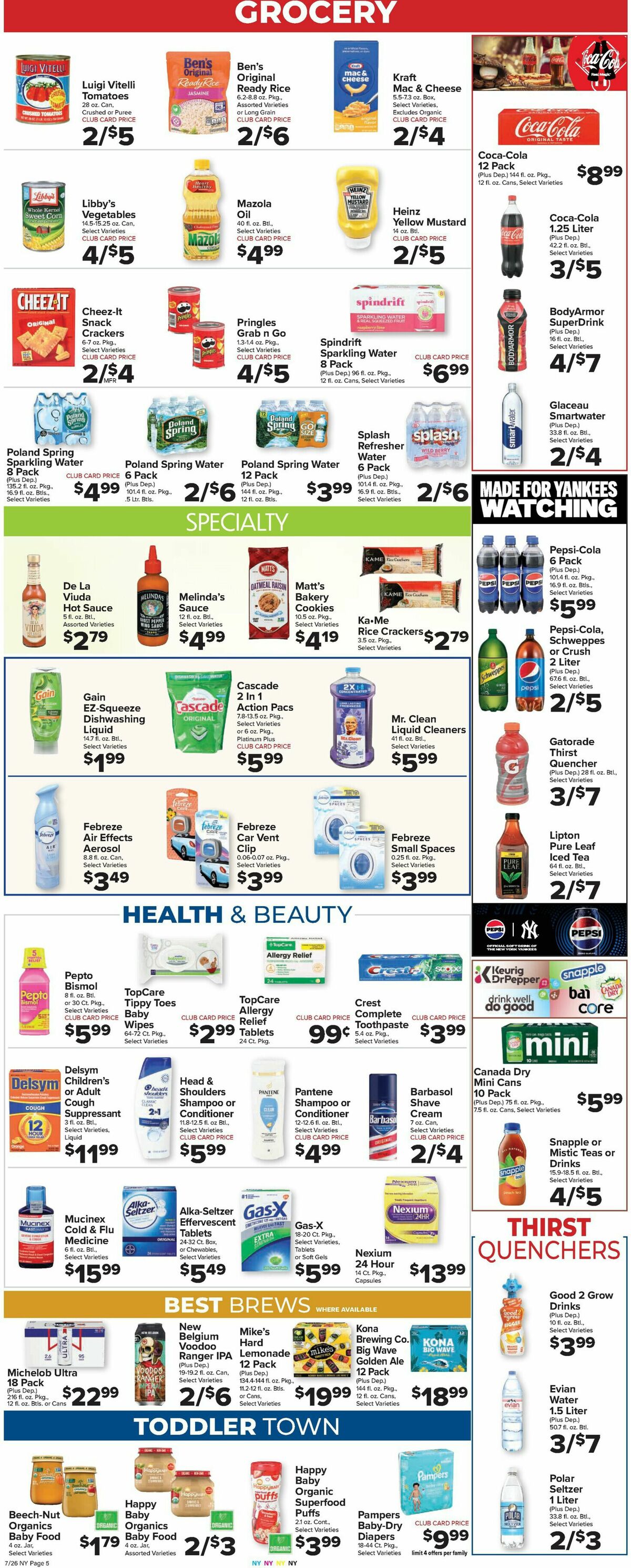 Food Town Weekly Ad from July 26