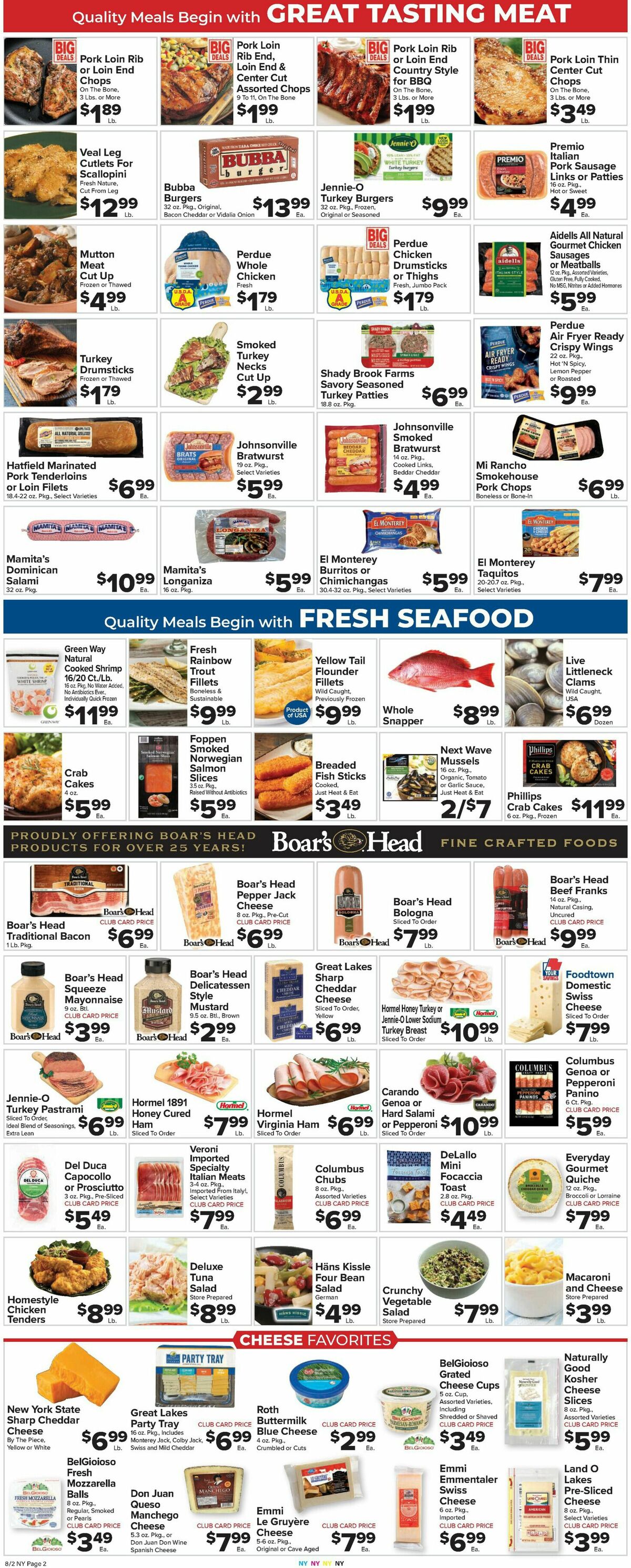 Food Town Weekly Ad from August 2