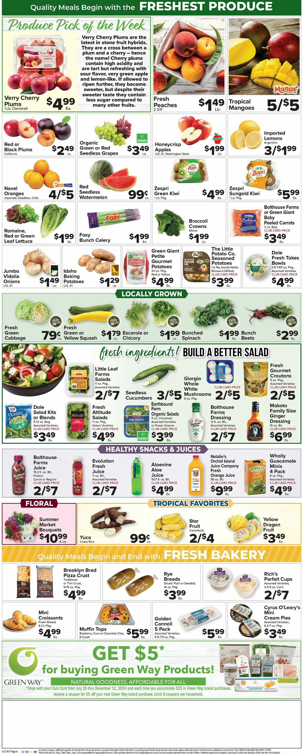 Food Town Weekly Ad from August 2