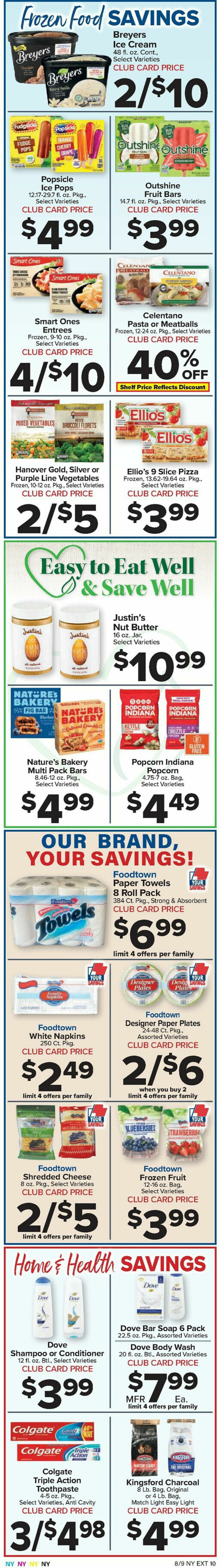 Food Town Weekly Ad from August 9