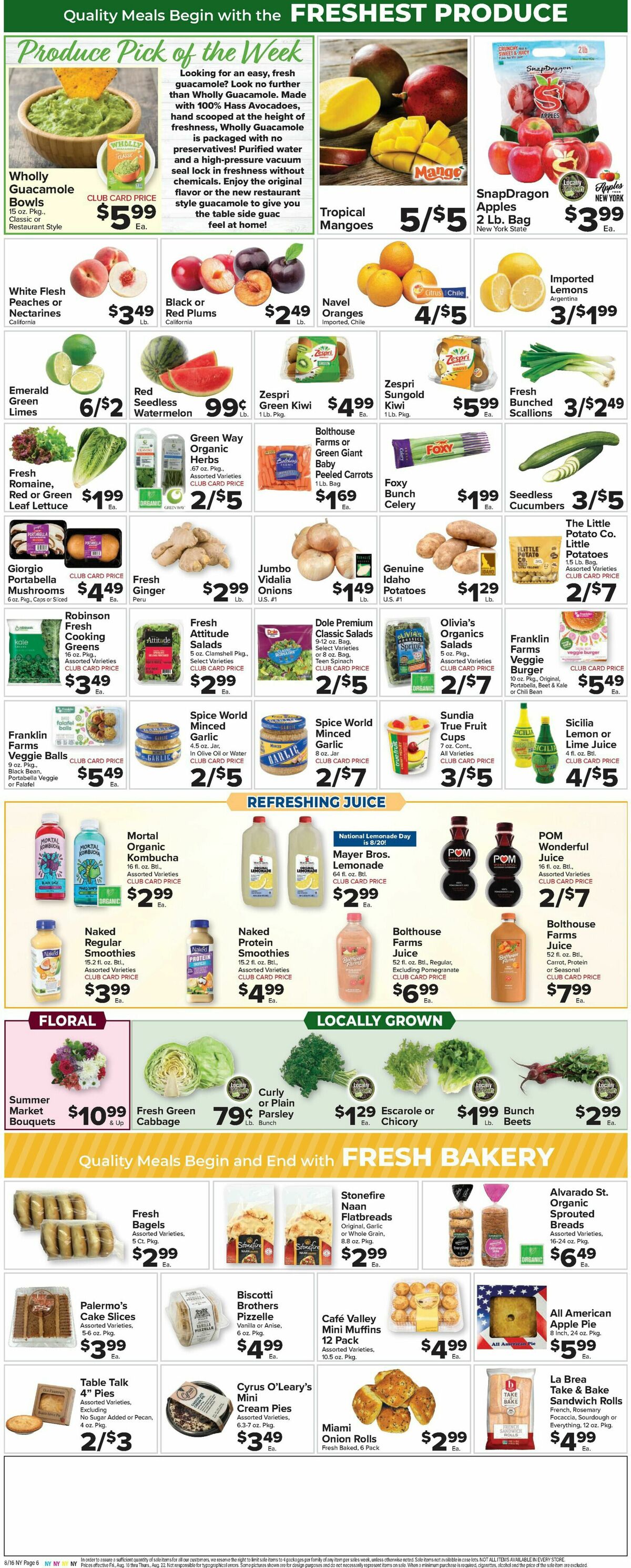 Food Town Weekly Ad from August 16