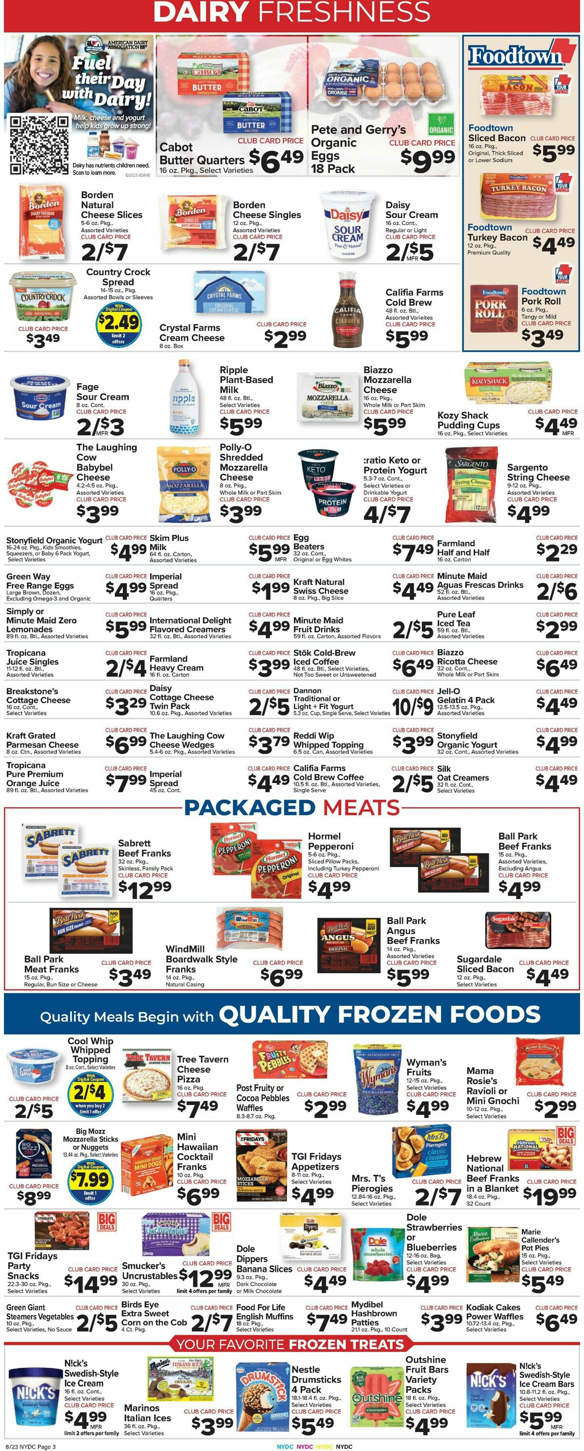 Food Town Weekly Ad from August 23