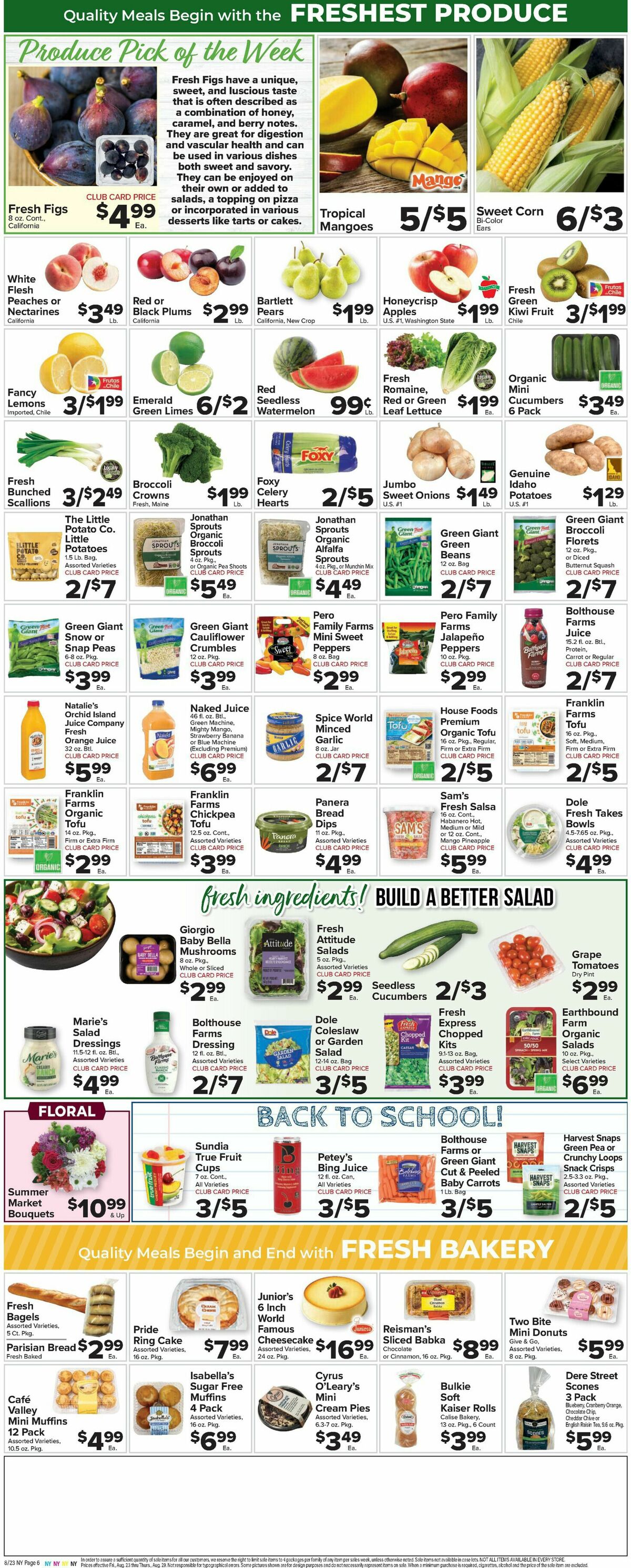 Food Town Weekly Ad from August 23