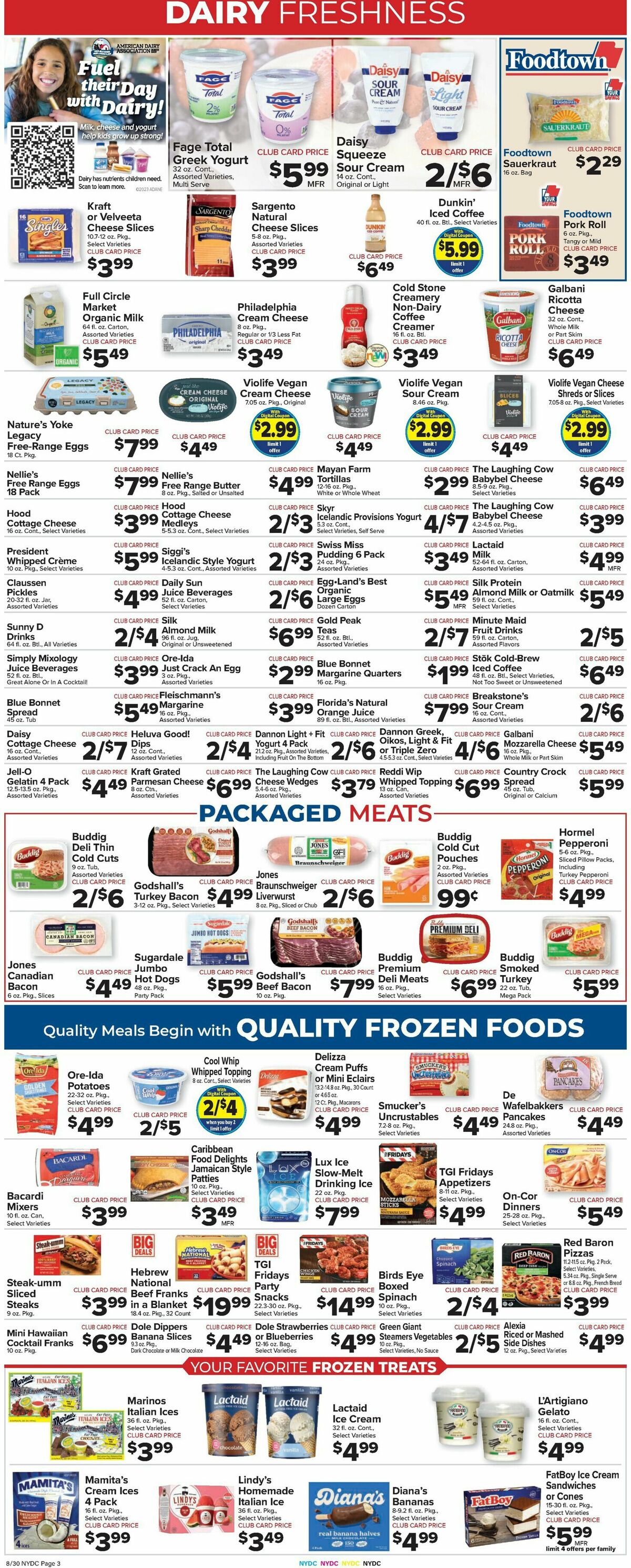 Food Town Weekly Ad from August 30