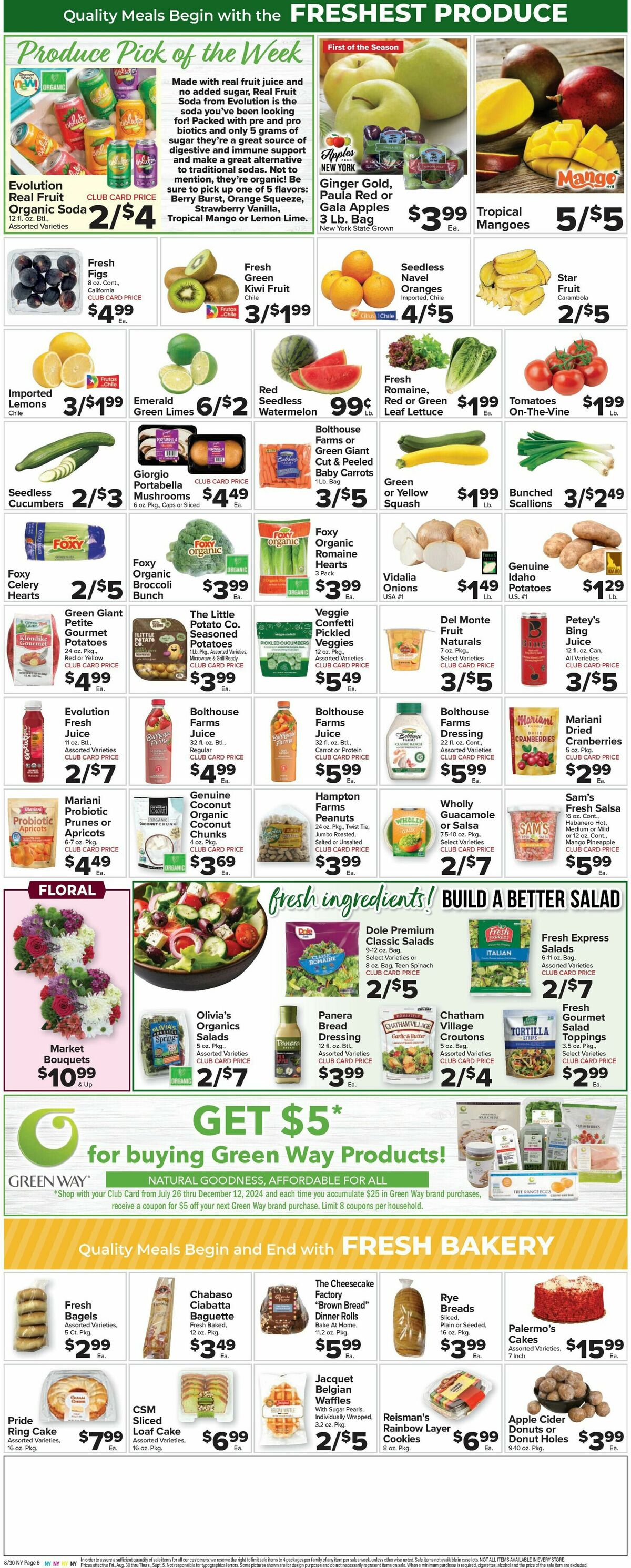 Food Town Weekly Ad from August 30