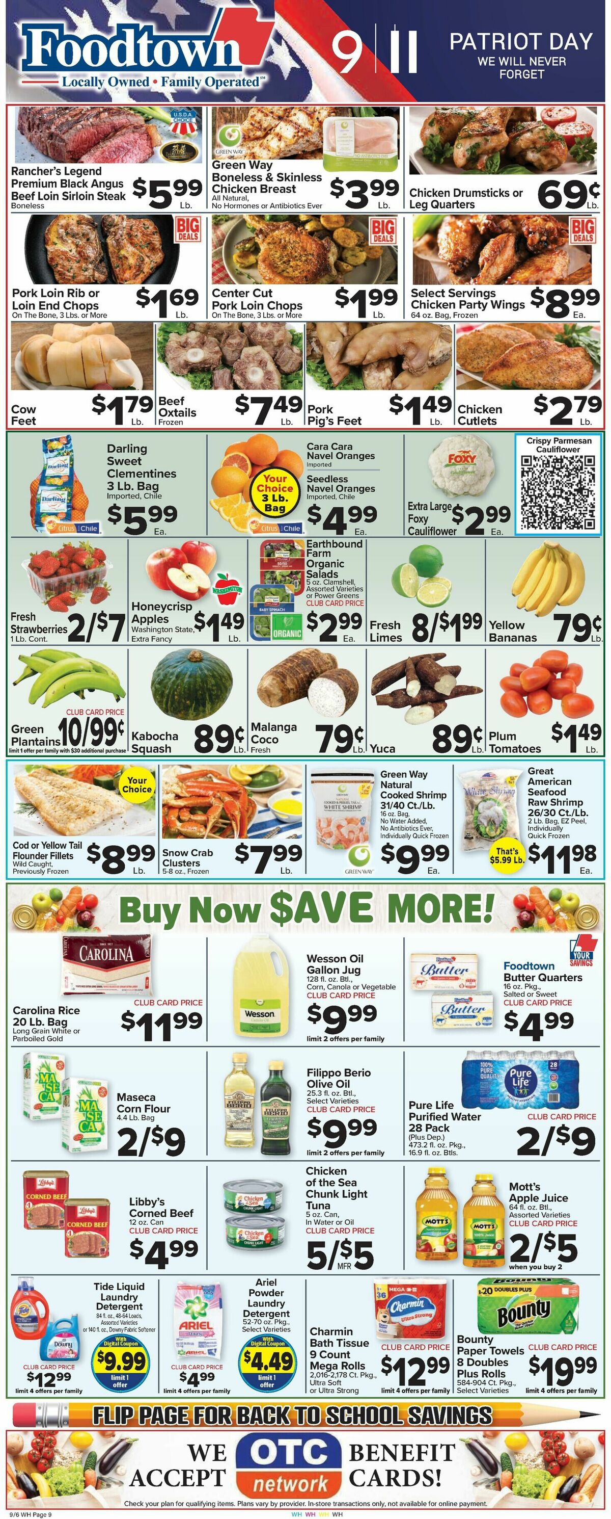 Food Town Weekly Ad from September 6