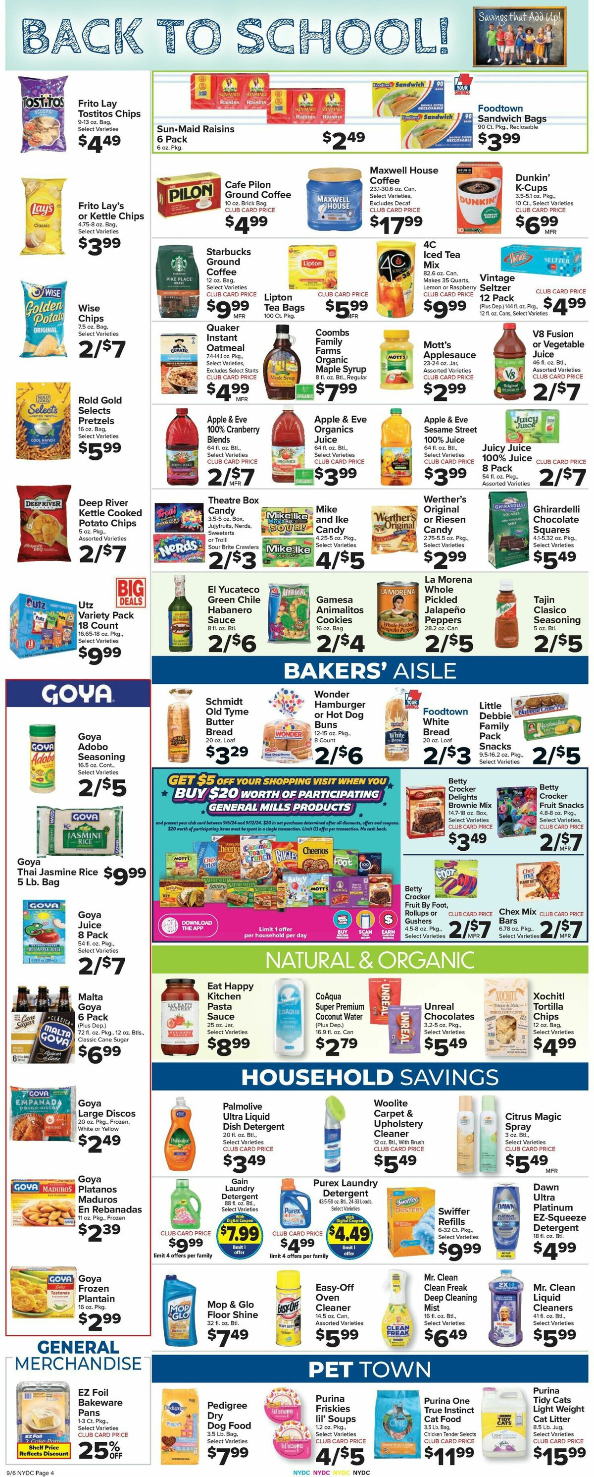 Food Town Weekly Ad from September 6