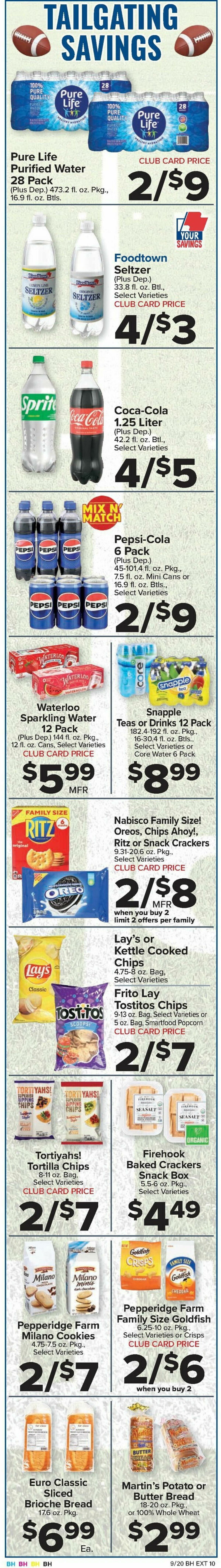 Food Town Weekly Ad from September 20