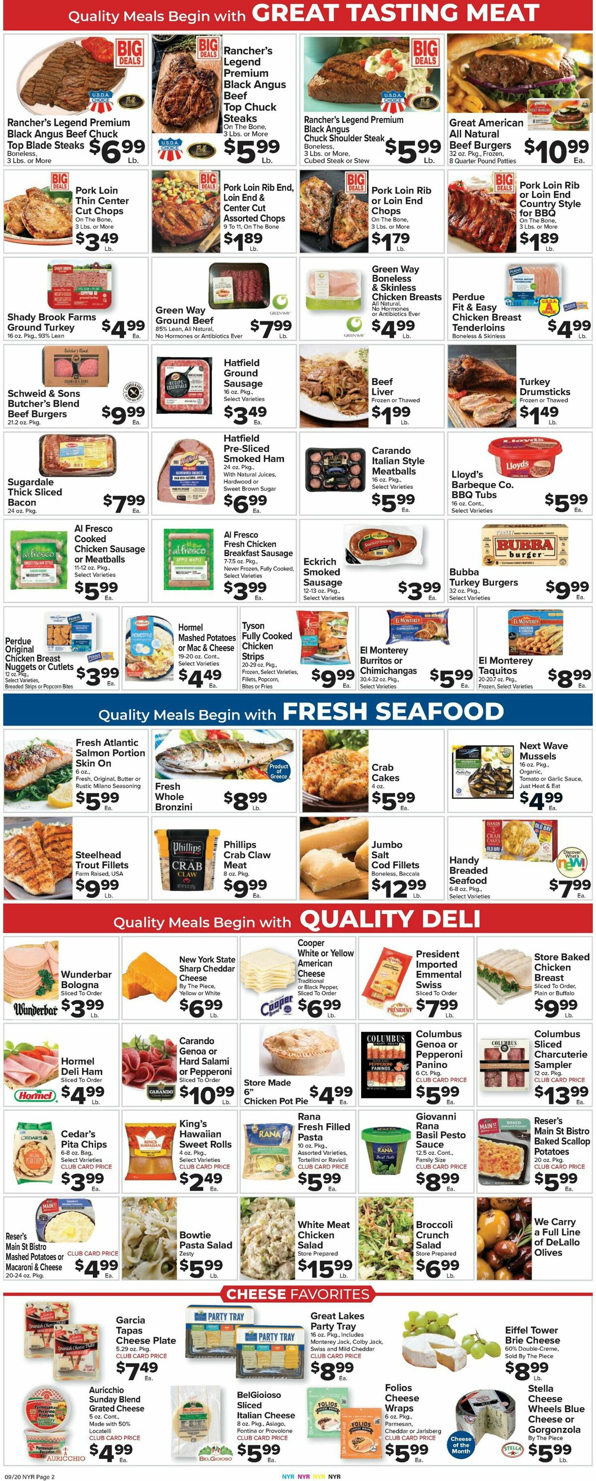 Food Town Weekly Ad from September 20