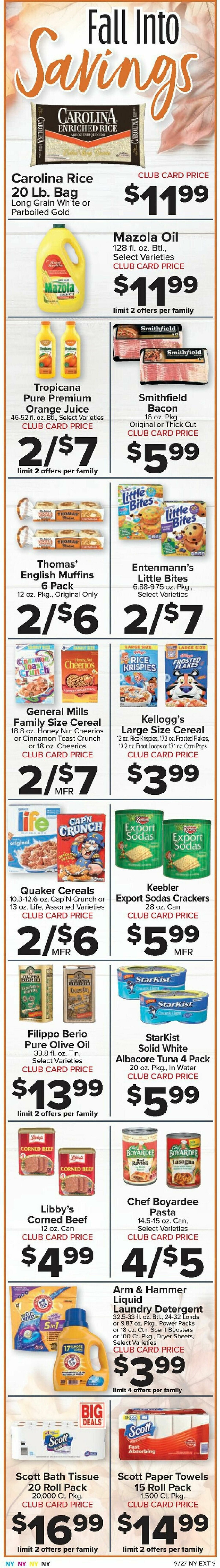 Food Town Weekly Ad from September 27