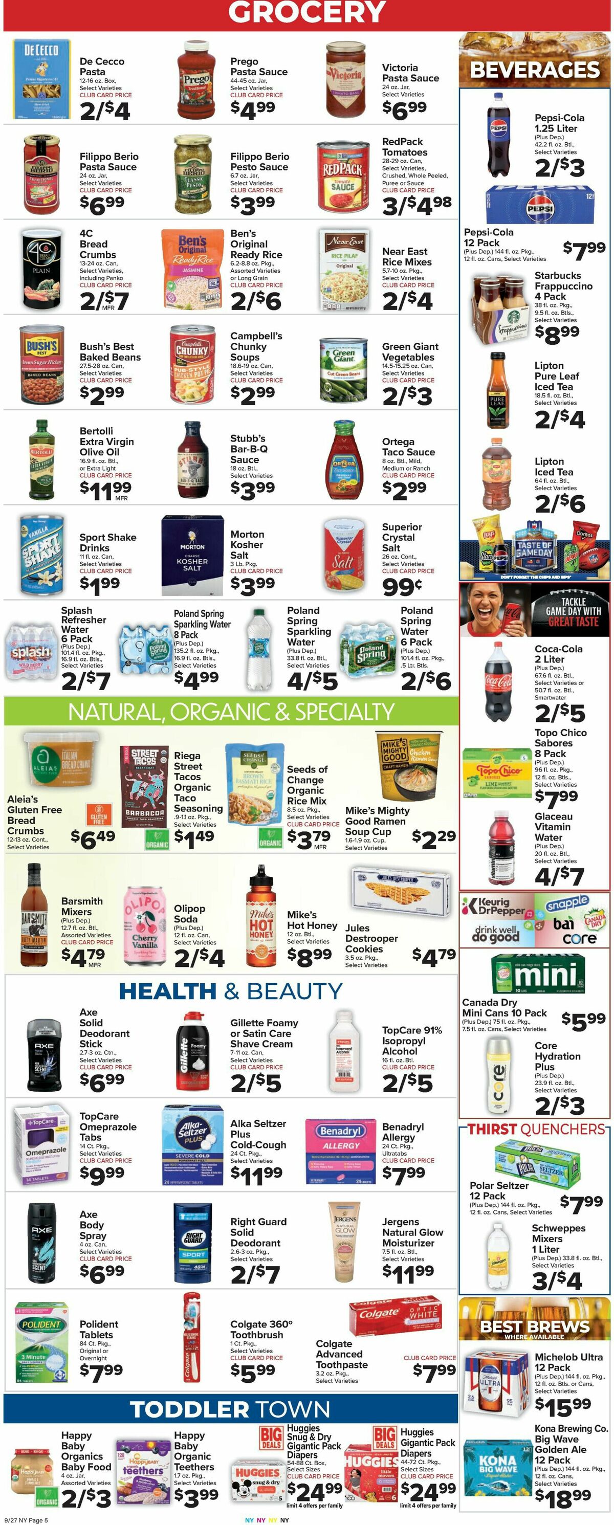 Food Town Weekly Ad from September 27