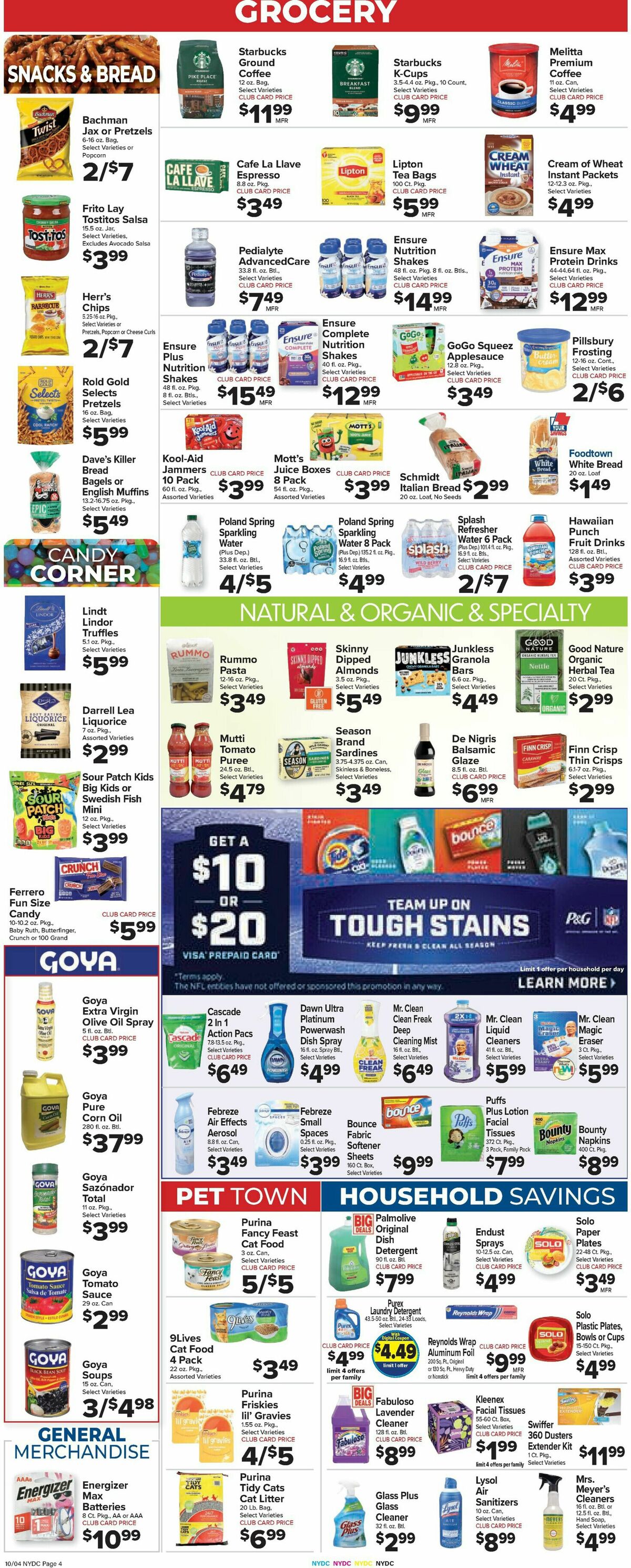 Food Town Weekly Ad from October 4