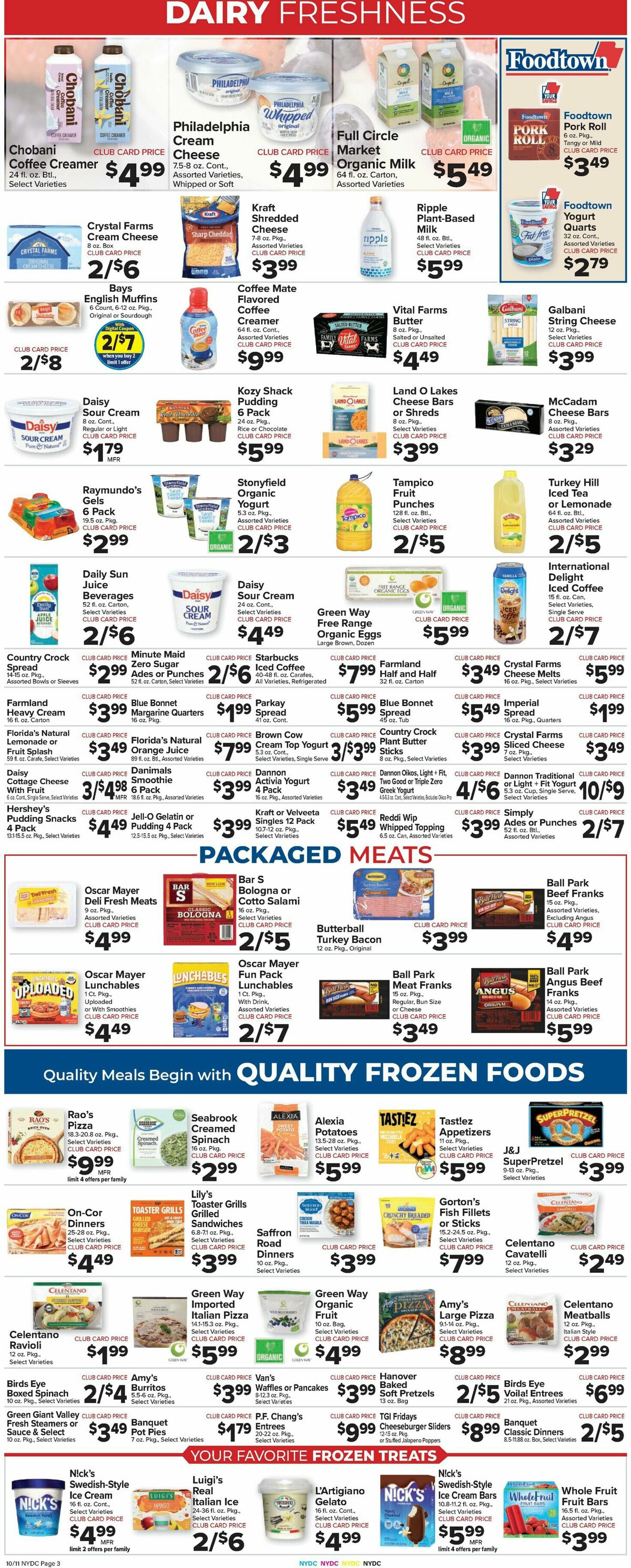 Food Town Weekly Ad from October 11