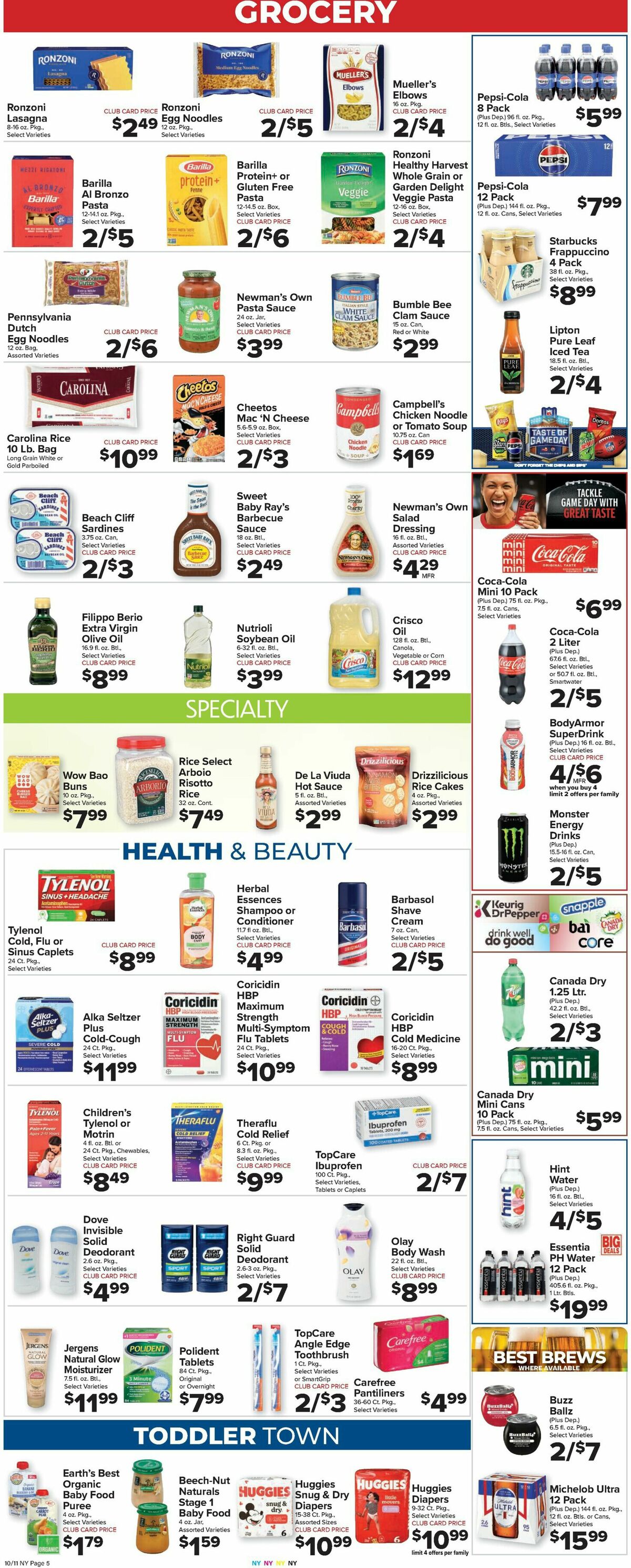 Food Town Weekly Ad from October 11