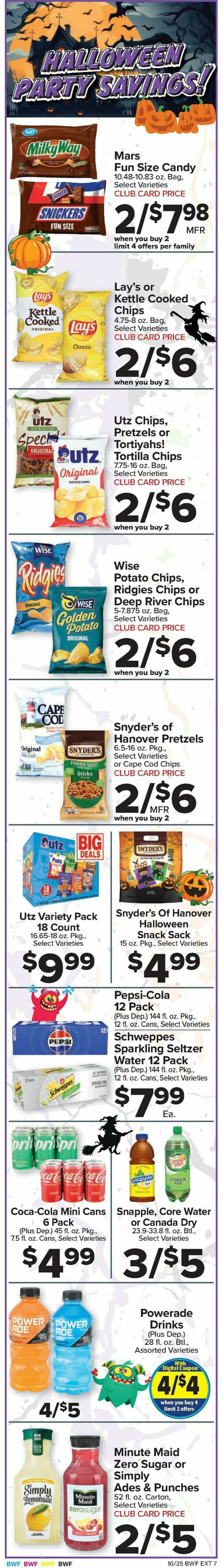 Food Town Weekly Ad from October 25