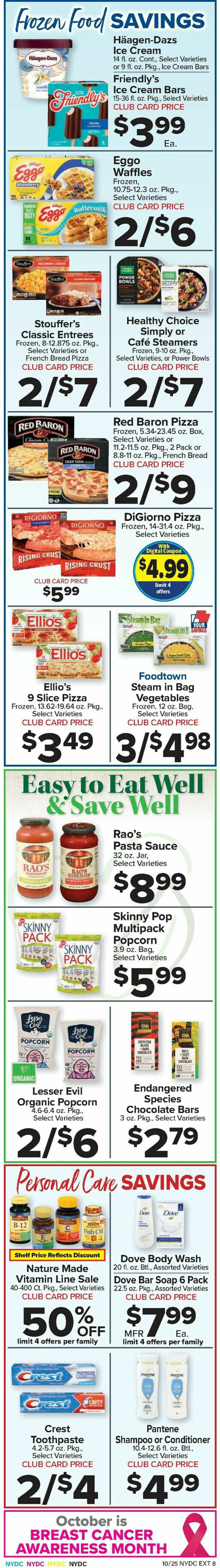 Food Town Weekly Ad from October 25