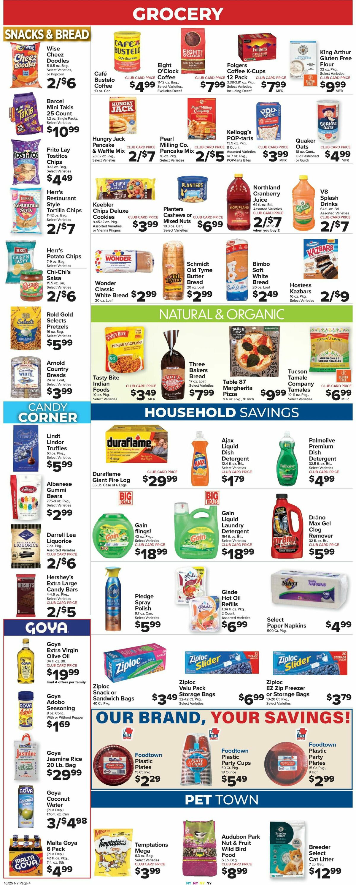 Food Town Weekly Ad from October 25