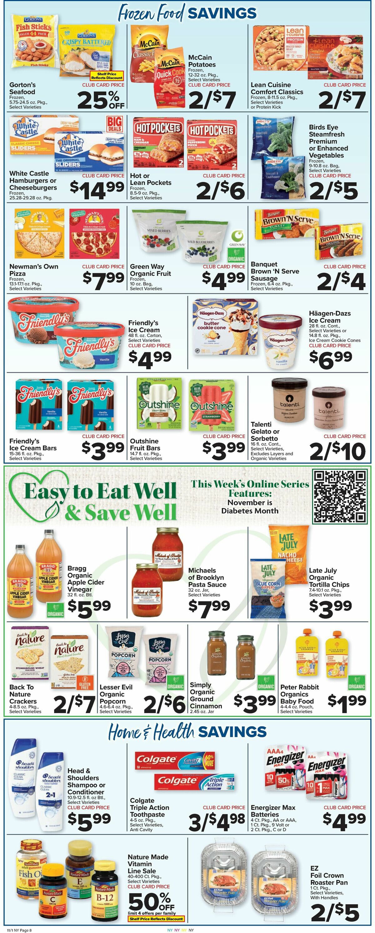 Food Town Weekly Ad from November 1