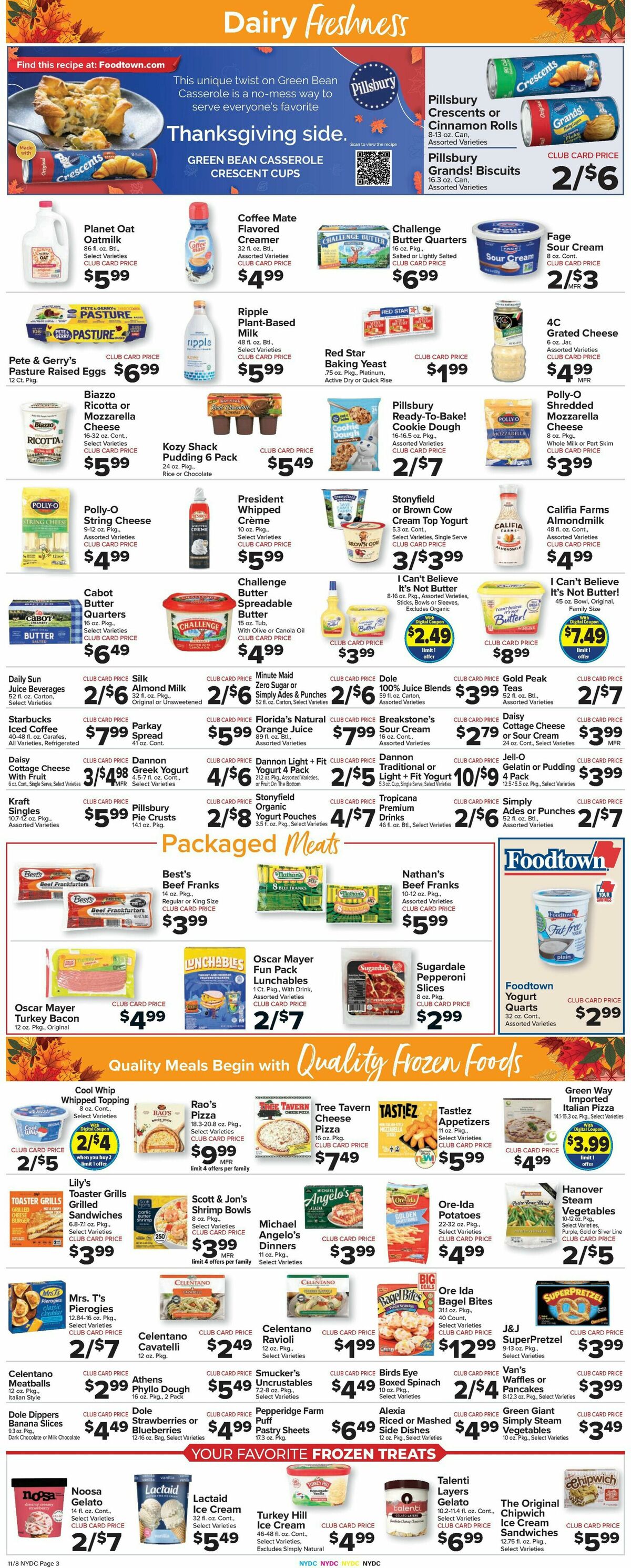 Food Town Weekly Ad from November 8