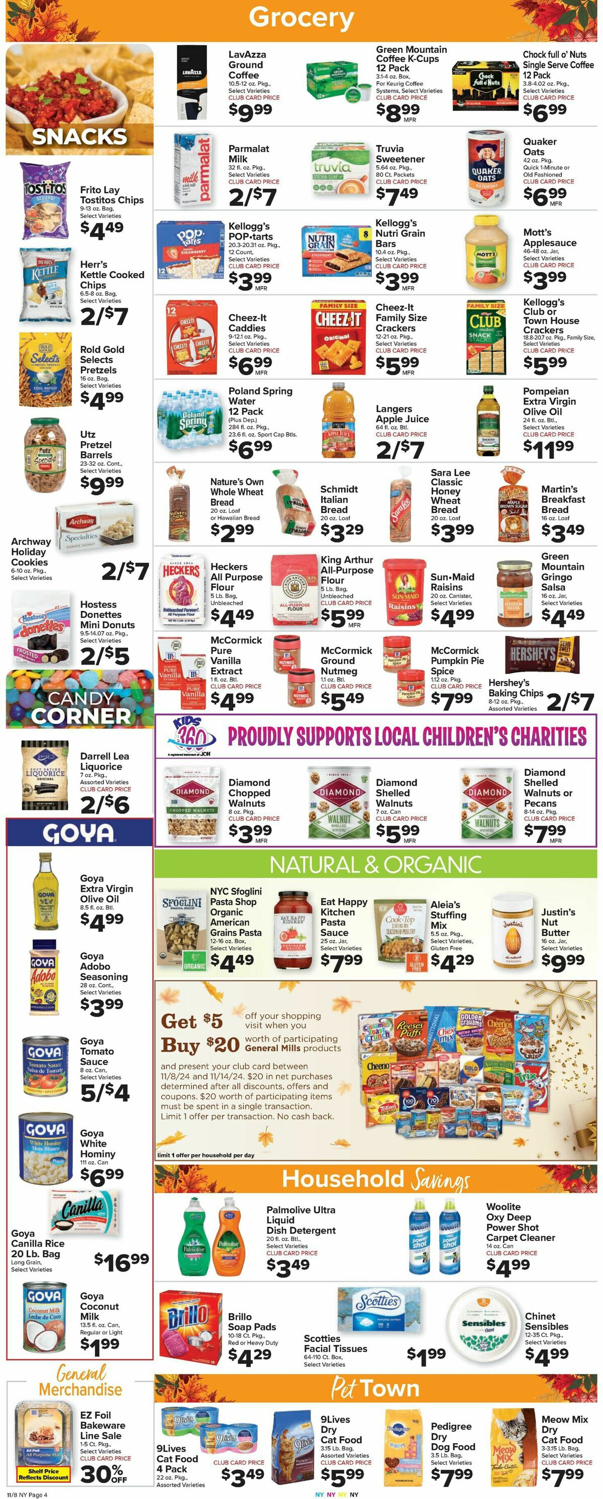 Food Town Weekly Ad from November 8