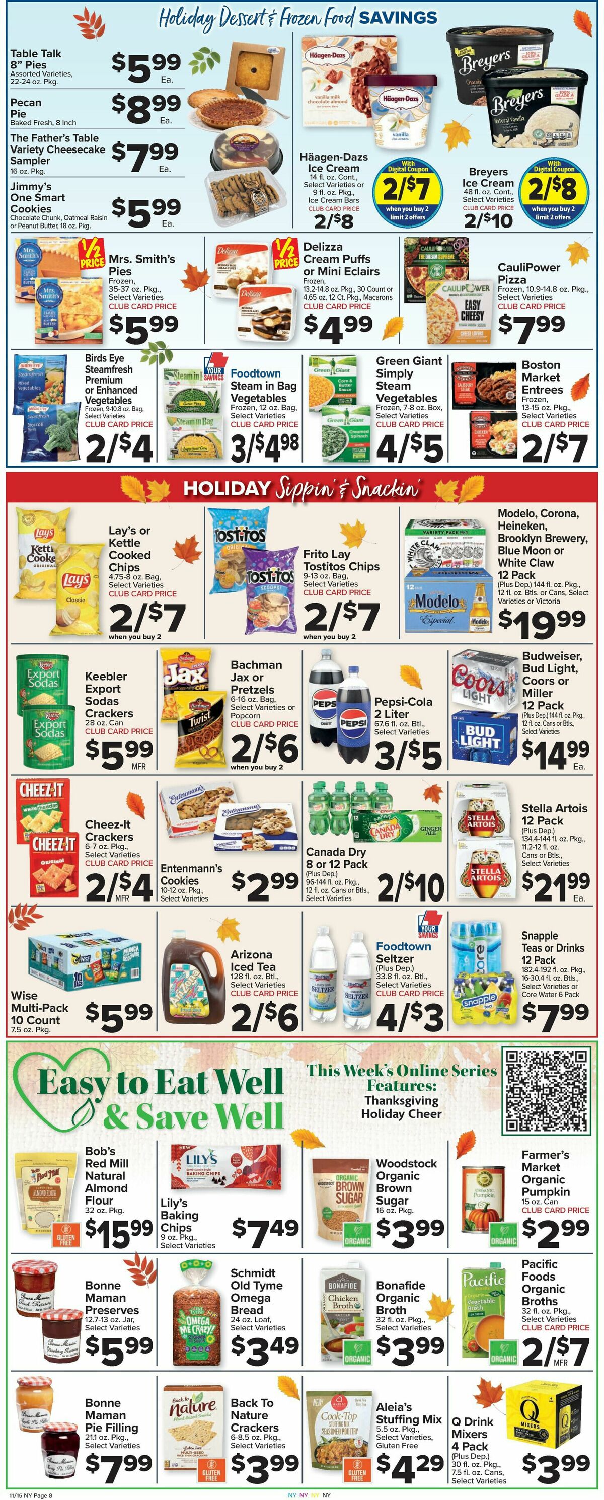 Food Town Weekly Ad from November 15