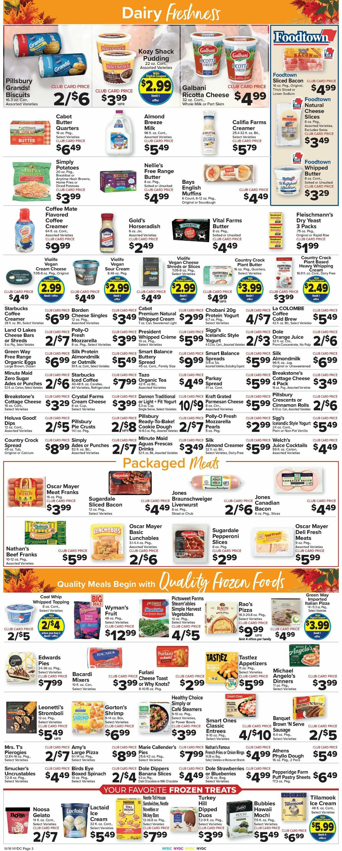 Food Town Weekly Ad from November 15