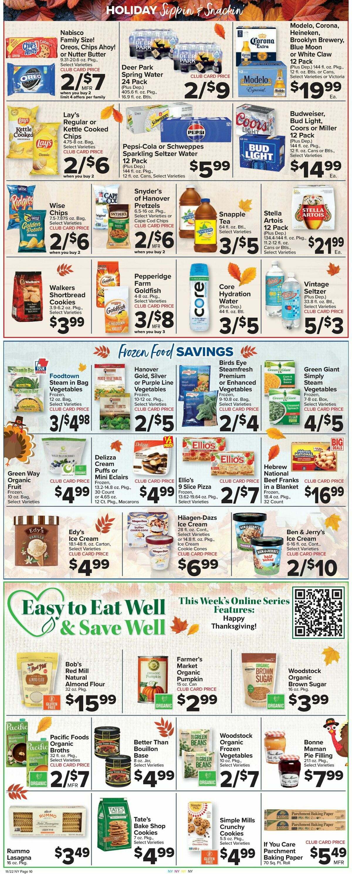 Food Town Weekly Ad from November 22