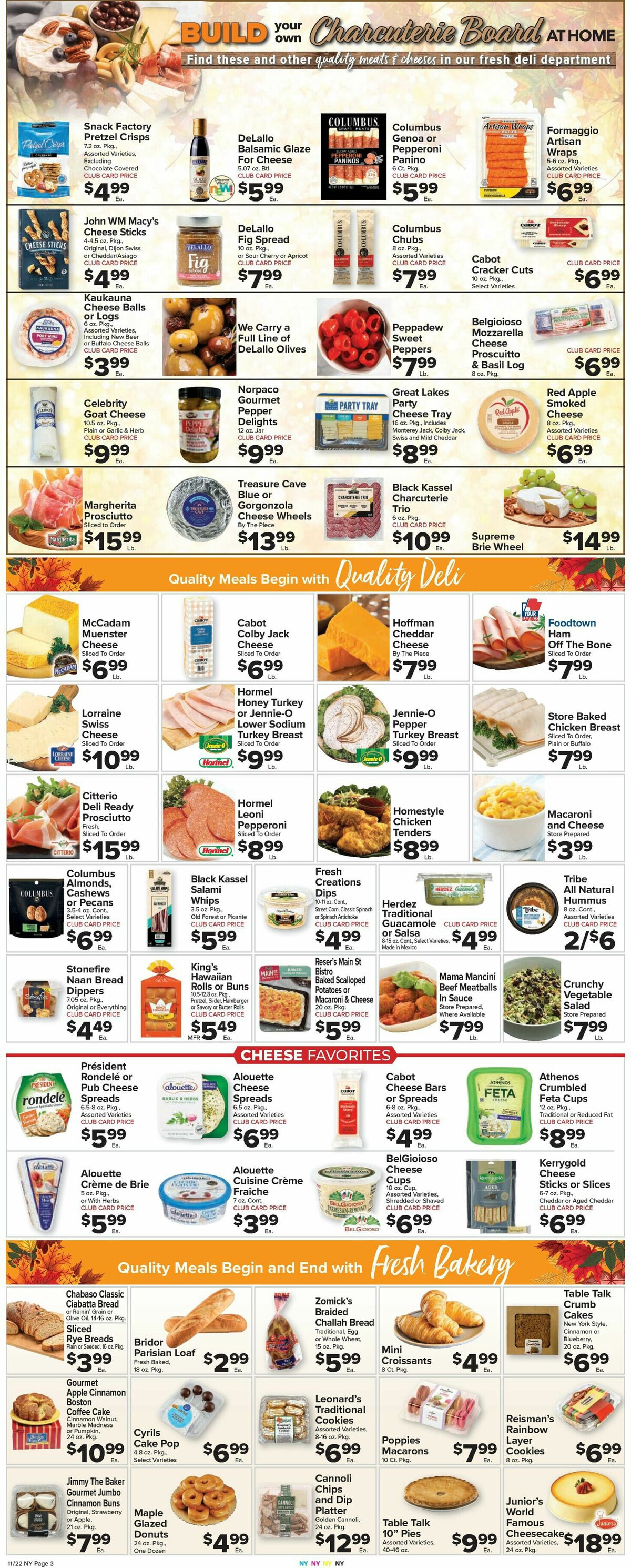 Food Town Weekly Ad from November 22