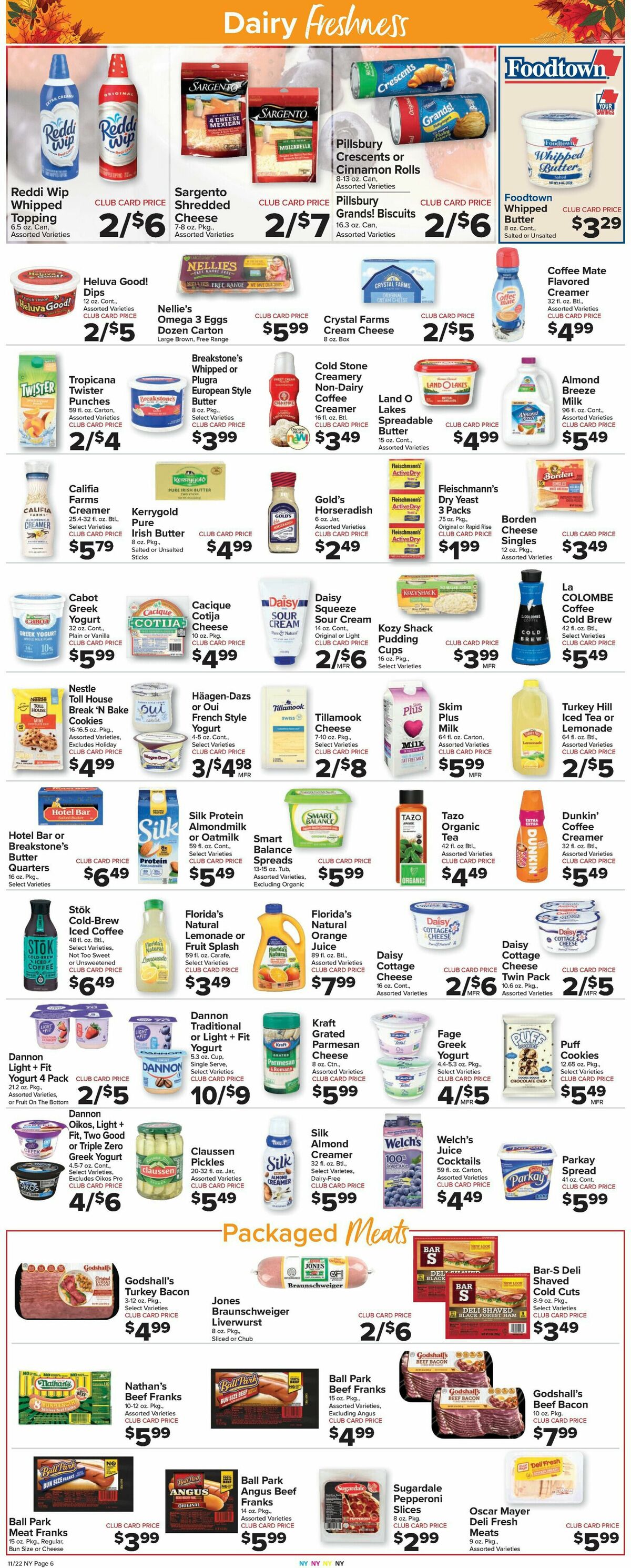 Food Town Weekly Ad from November 22