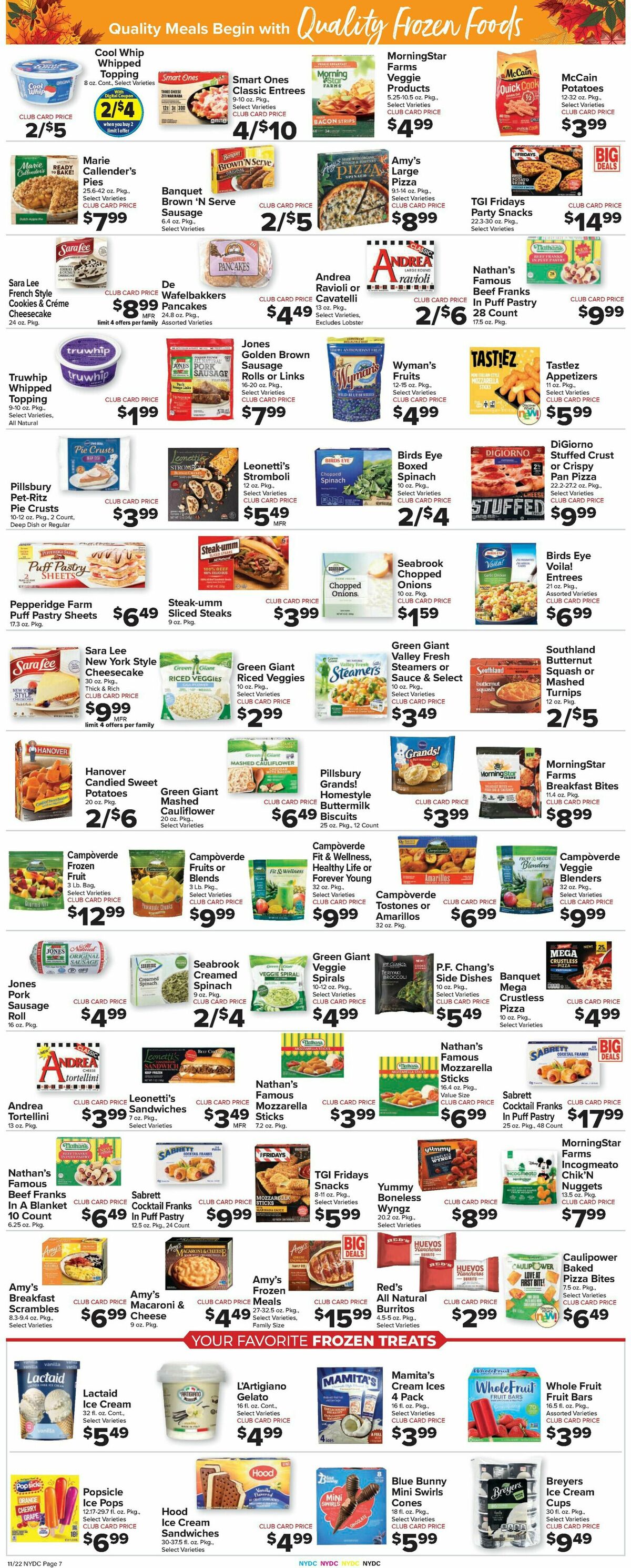 Food Town Weekly Ad from November 22