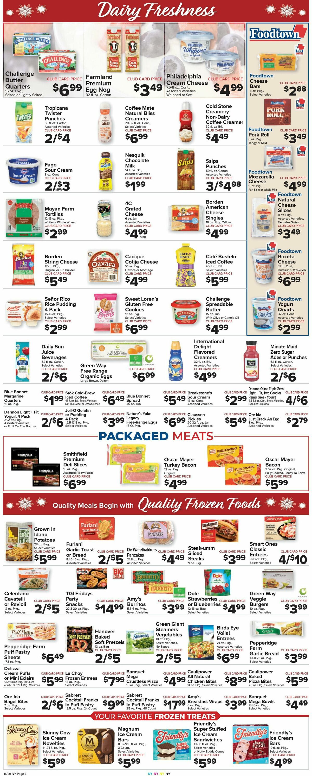 Food Town Weekly Ad from November 29