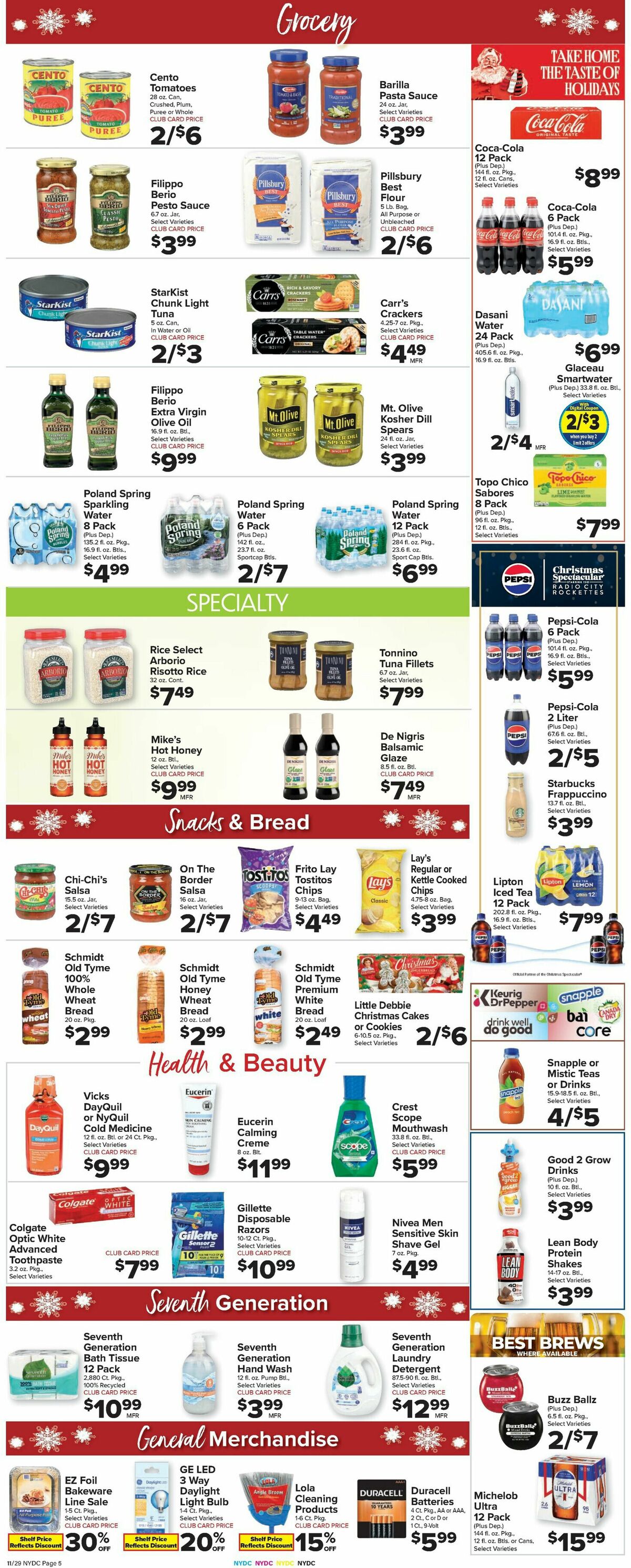 Food Town Weekly Ad from November 29