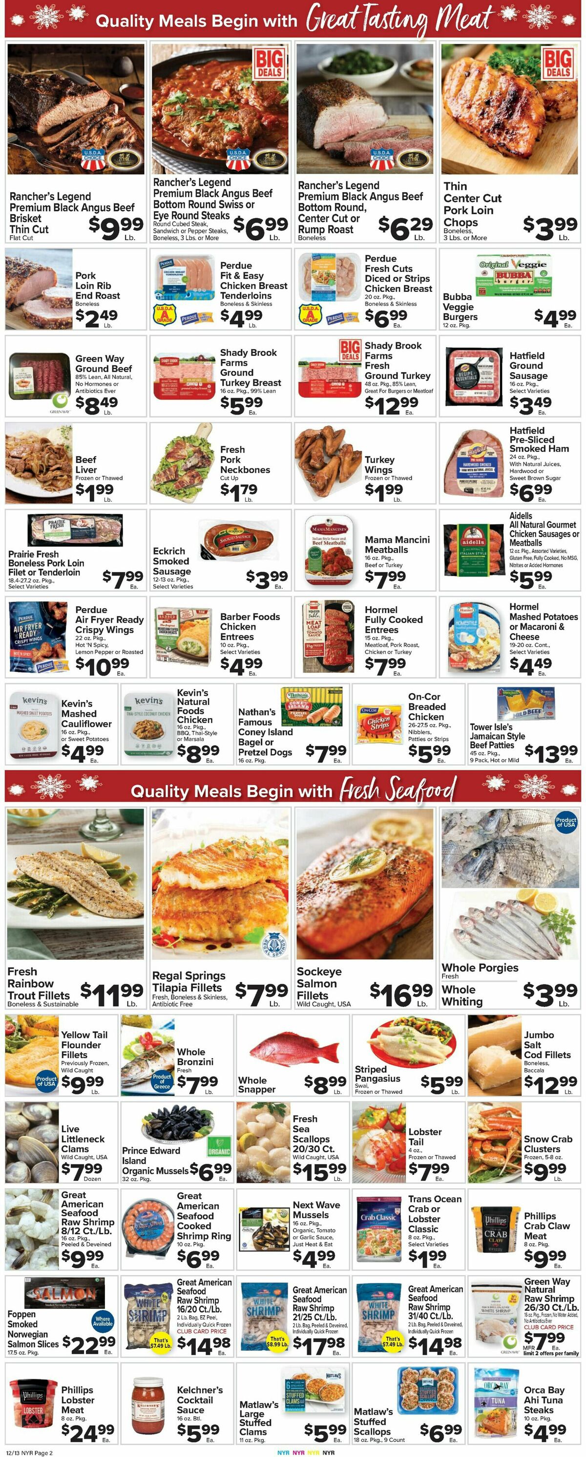 Food Town Weekly Ad from December 13