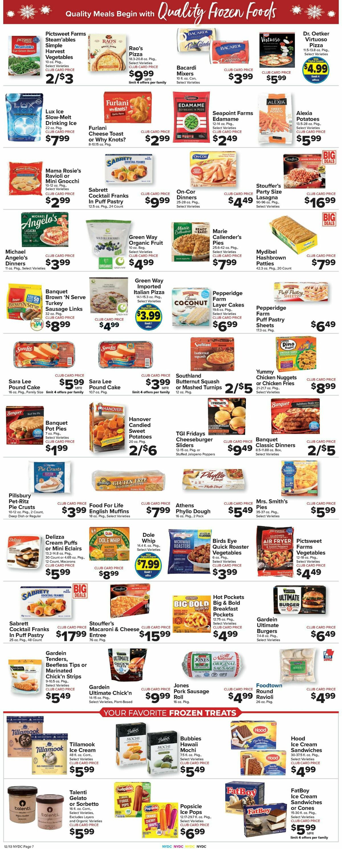 Food Town Weekly Ad from December 13