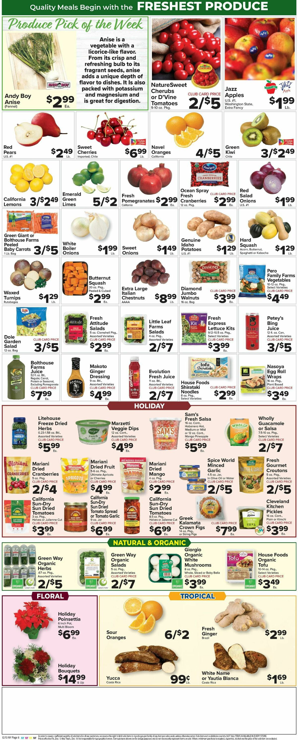 Food Town Weekly Ad from December 13