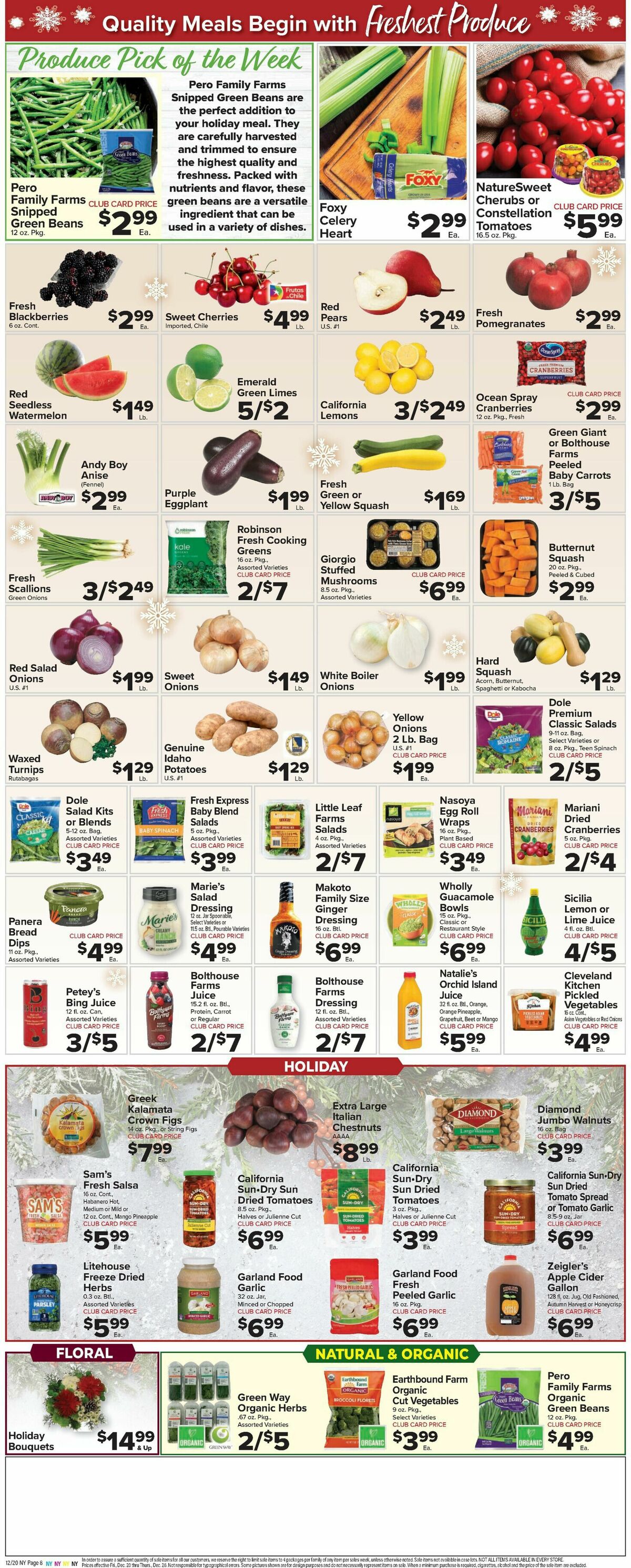 Food Town Weekly Ad from December 20