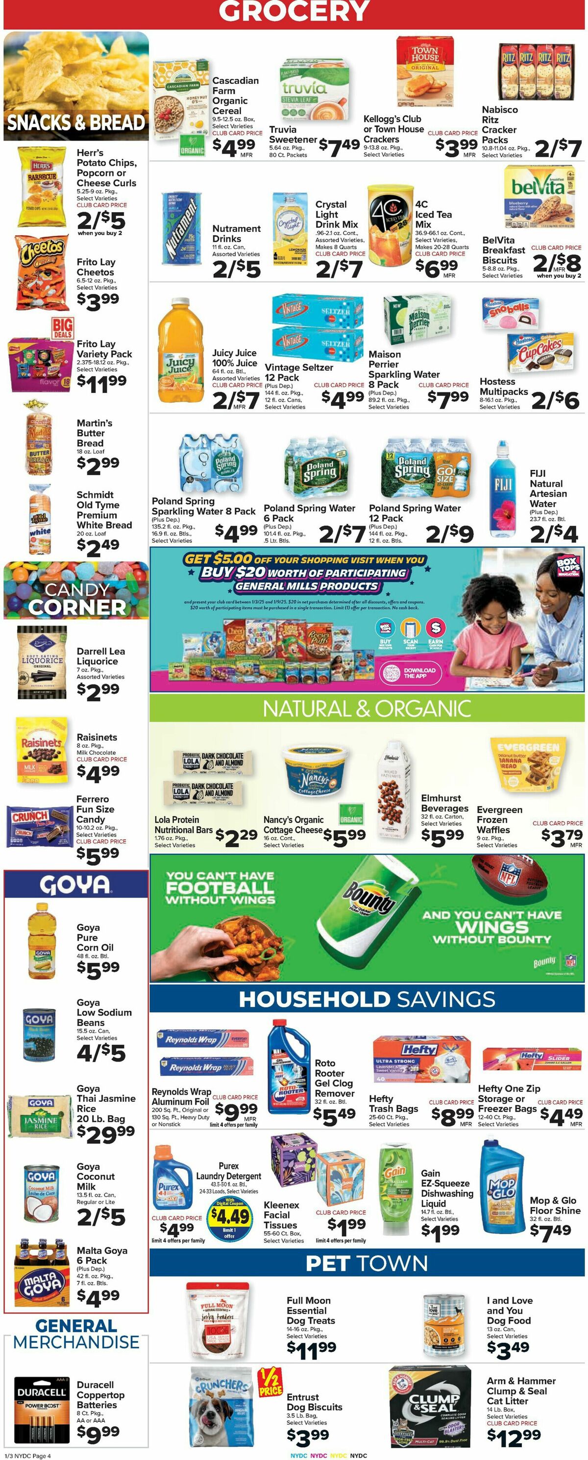 Food Town Weekly Ad from January 3