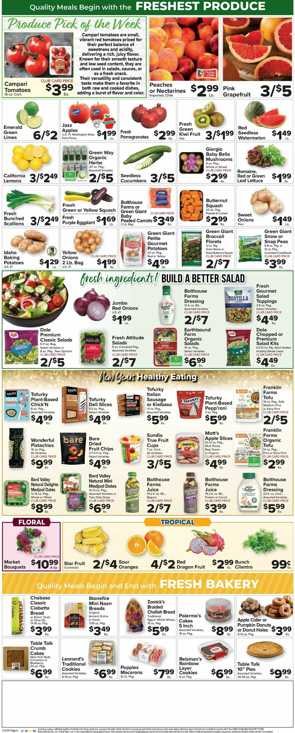 Food Town Weekly Ad from January 10