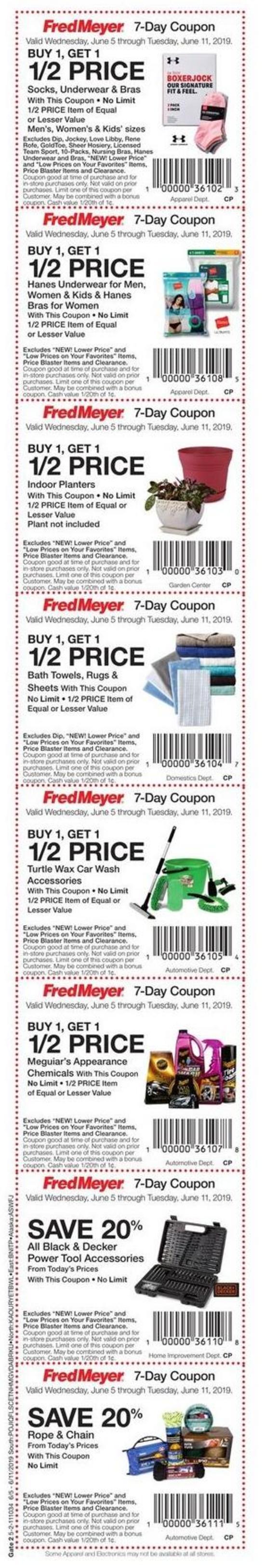 Fred Meyer Weekly Ad from June 5