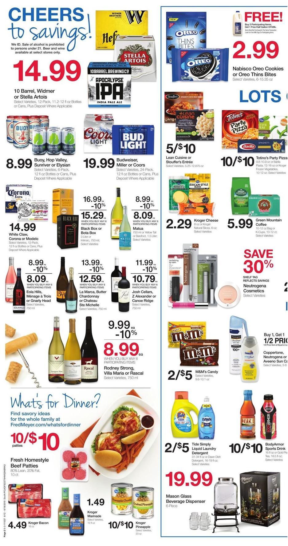 Fred Meyer Weekly Ad from June 12