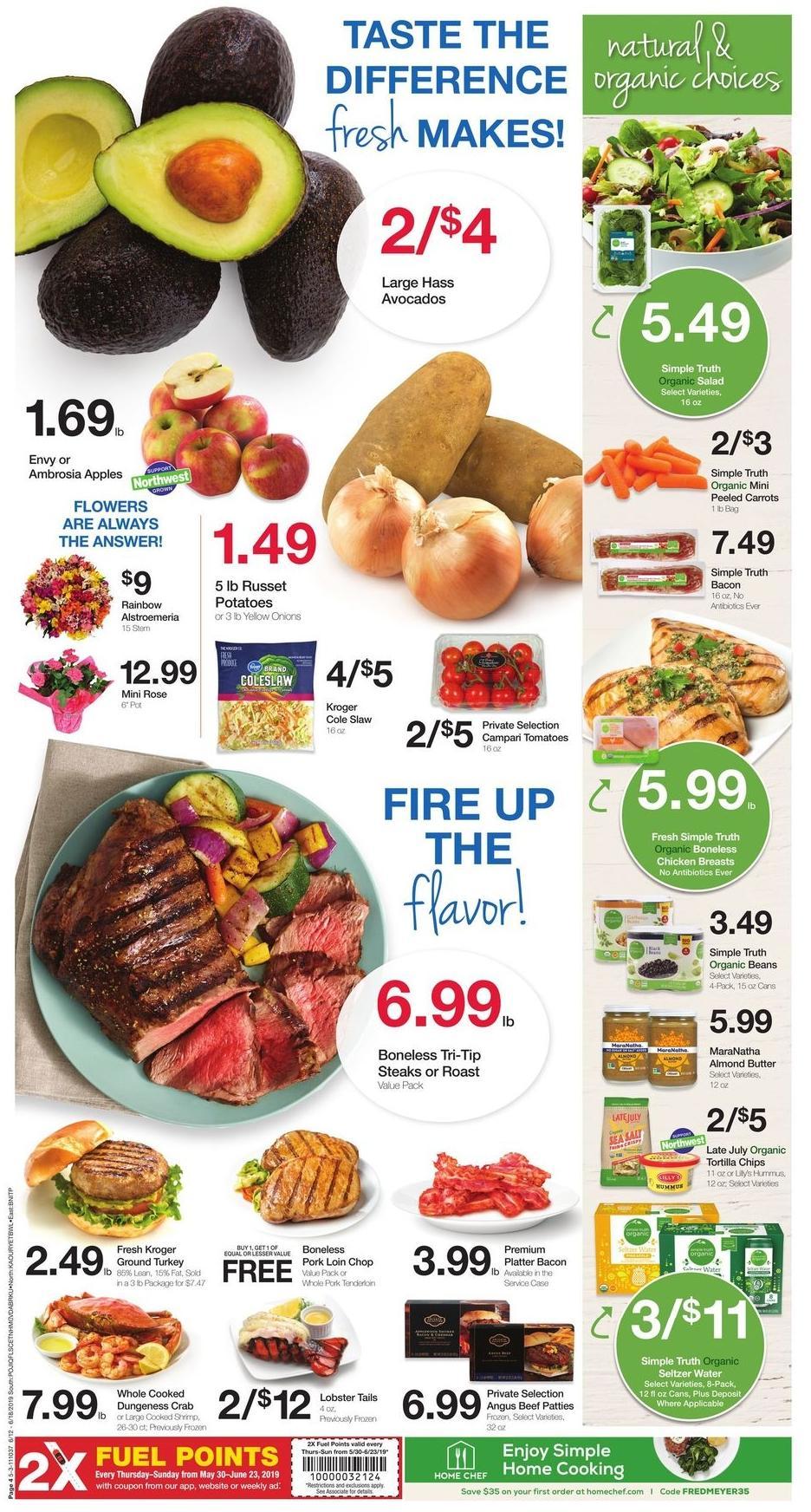 Fred Meyer Weekly Ad from June 12