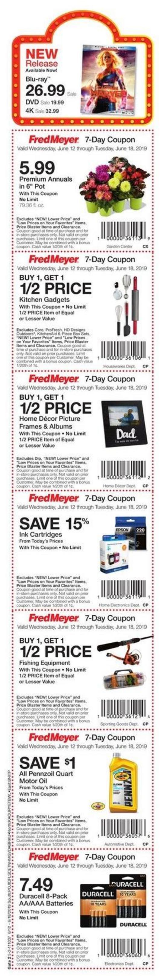 Fred Meyer Weekly Ad from June 12