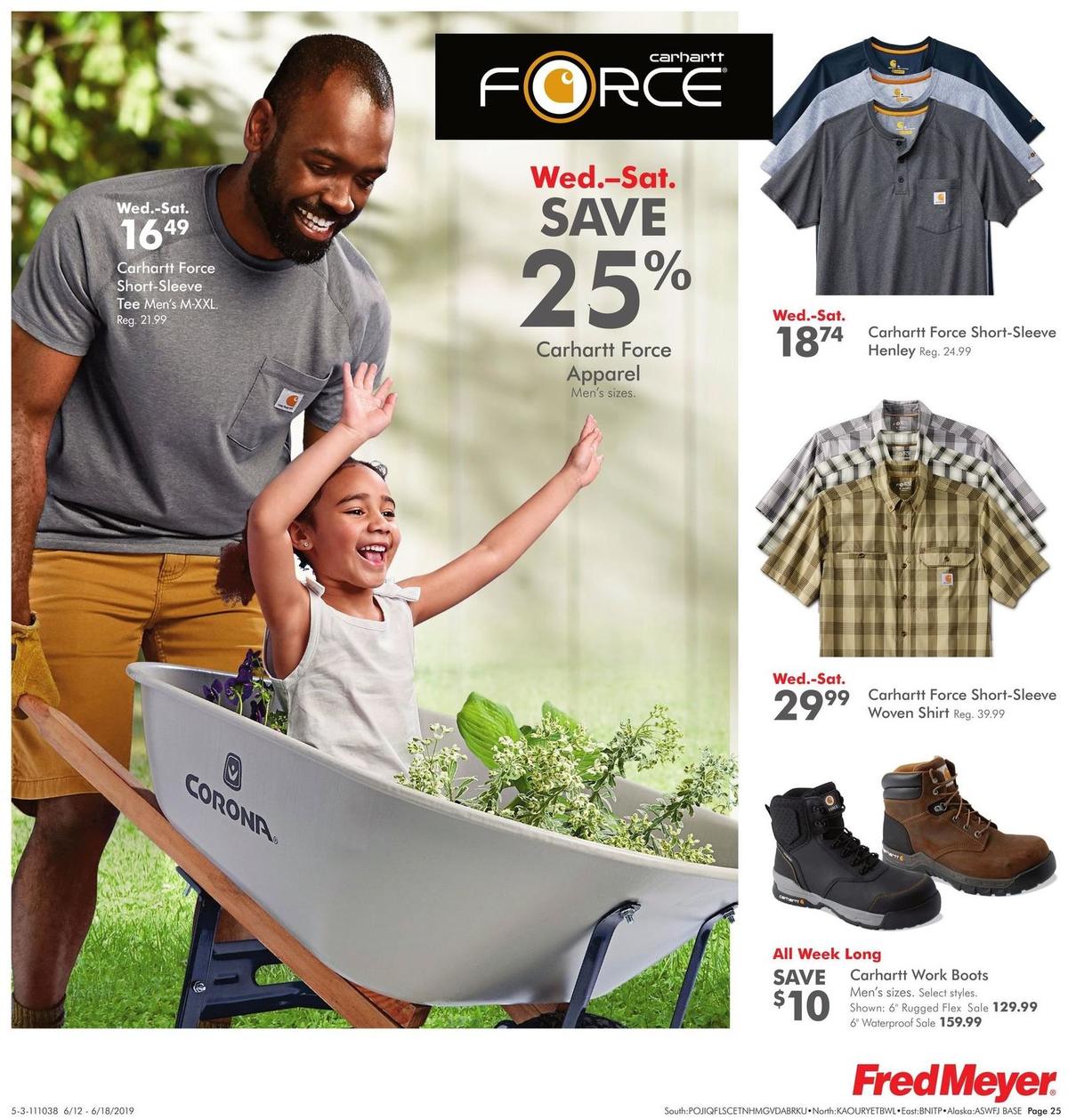 Fred Meyer General Merchandise Weekly Ad from June 12