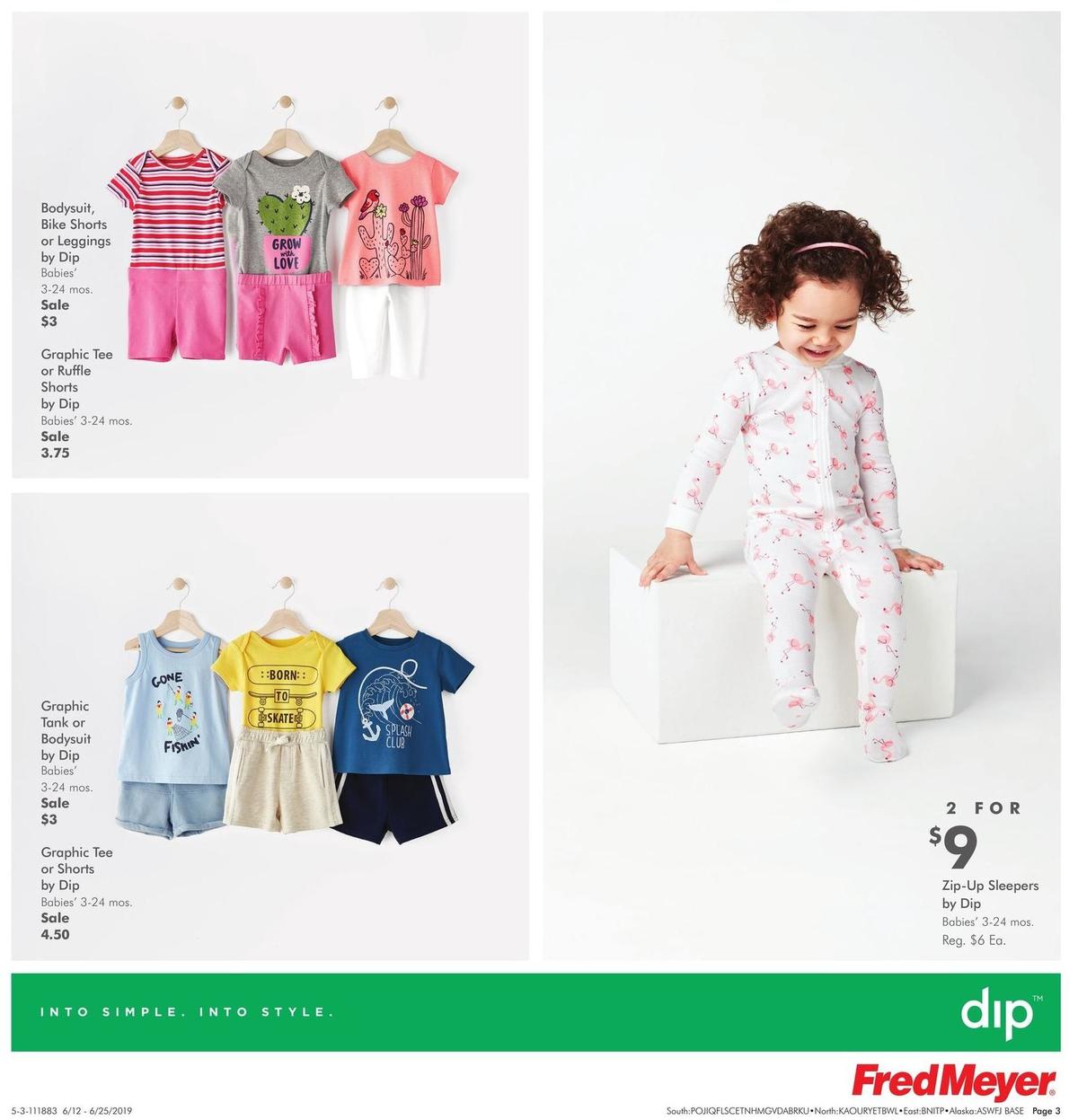 Fred Meyer Baby Sale Weekly Ad from June 12