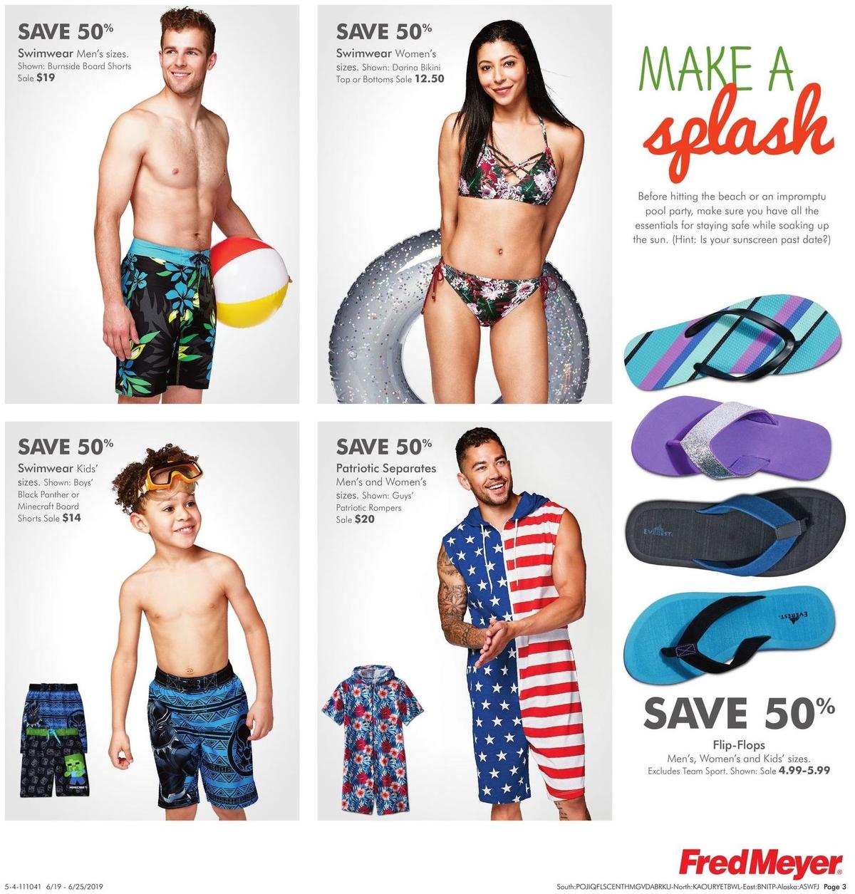 Fred Meyer General Merchandise Weekly Ad from June 19