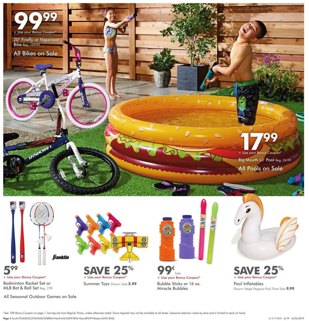 Fred Meyer General Merchandise Weekly Ad from June 19