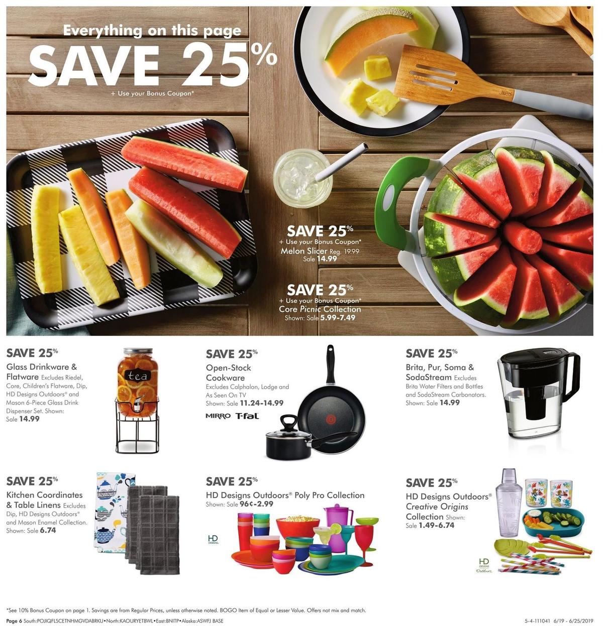 Fred Meyer General Merchandise Weekly Ad from June 19