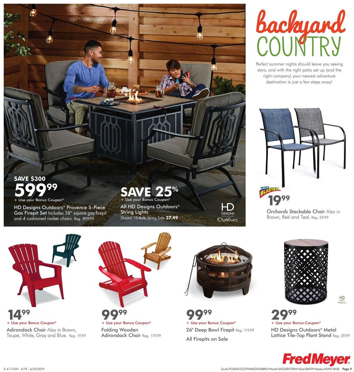 Fred Meyer General Merchandise Weekly Ad from June 19